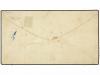 ✉ ESPAÑA. Ed. 106, 113. 1870. MADRID a PARÍS. 12 cuartos cas