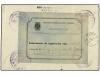 ✉ ESPAÑA. Ed. 1012 (4), 1013, 940, 945. 1947. MADRID a CHECO