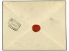 ✉ ESPAÑA. Ed. 719, 720. 1936. MADRID a PALMA. 40 cts. naranj