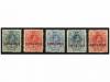 ** ESPAÑA. Ed. 292/96. SERIE COMPLETA, centrajes perfectos. 