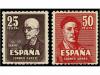 * ESPAÑA. Ed. 1015/16. SERIE COMPLETA. Muy bonita. Cat. 275&euro;