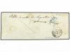 ✉ FRANCIA. 1854 (May 26). Cover to Genewva franked by fine C