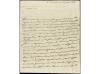 ✉ AFRICA. 1761. CEUTA a FRANCIA. Carta completa con texto ci