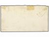 ✉ DINAMARCA. 1866 (Nov 18). Front of cover to Havana, Cuba w