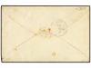 ✉ RUSIA. 1874 (Dec). Mourning envelope from Kovno to Algeria