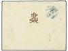 ✉ HONDURAS. Sc. 32(2). 1889 (1 Feb.). TEGUCIGALPA a FRANCIA.