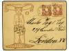 ✉ ALEMANIA. 1879 (Jan 9). Printed envelope with illustration