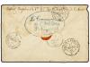 ✉ REUNION. Ce. 4. 1867 (Feb 19). Cover to FRANCE via SUEZ, f