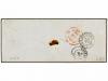 ✉ TAHITI. 1857 (Jan. 4). Envelope and long letter written fr