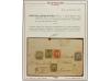 ✉ TUNEZ. 1881. FRONTAL. TUNISI a GENOVA. Sellos de Humberto 