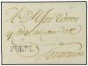 ✉ MEXICO. 1807 (21-Sept.). PUEBLA a VERACRUZ. Marca PUEBLA (