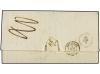 ✉ REUNION. 1850 (Feb. 18). Entire letter to MARSEILLE endors