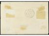 ✉ ESPAÑA. Ed. 75. 1865. SEOANE BELLO a ORENSE. 4 cuartos azu
