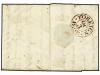 ✉ GIBRALTAR. 1808. GIBRALTAR to MADEIRA. Entire letter sent 
