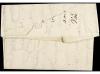 ✉ ESPAÑA: PREFILATELIA. 1754. MADRID a BRUJAS (Bélgica). Car