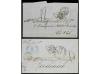 ✉ CUBA. Ed. (3). 1870-72. 3 CARTAS circuladas de LA HABANA a