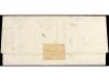 ✉ ESPAÑA. Ed. 33. 1854. GRANADA a CABRA. 4 cuartos rojo, sel