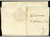 ✉ ESPAÑA: PREFILATELIA. 1656. VALLADOLID a MADRID. Carta com