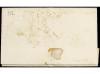✉ ESPAÑA: PREFILATELIA. 1838. PAREDES a MADRID. Marca TARANC