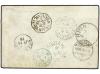 ✉ AUSTRALIA. 1878 (May 28). Small envelope to Bendigo (Victo