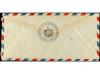 ✉ ESPAÑA. Ed. 946, 947(2), 1051. 1953. GIJON a LA HABANA. Co