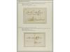 ✉ ESPAÑA: PREFILATELIA. 1766 a 1867. CERVERA. Colección de 1