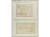 ✉ ESPAÑA: PREFILATELIA. 1778-1849. CALAF. Colección de 4 car