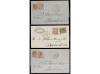 ✉ ESPAÑA. Ed. 192, 188. 1879. TORTOSA a BARCELONA. 10 cts. e