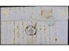 ✉ ESPAÑA. Ed. 76. 1865. S. FELIU DE GUIXOLS a FRANCIA. 12 cu