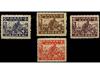 ESPAÑA: VIÑETAS. RIUDOR DE BAGES. 5 cts. (2) y 10 cts. (2). 