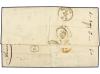 ✉ ESPAÑA. Ed. 106 (2). 1870. VIGO a GENOVA. Carta franqueada