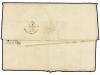 ✉ GIBRALTAR. 1734. GIBRALTAR to WOOLWICH. Entire letter with