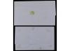✉ VENEZUELA. 1862. 2 covers with yellow 1/2 real stamps from