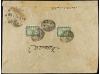 ✉ NEPAL. Mi. 22 (6). 1919 (January). KALAIYA to KATHMANDU. R