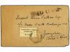 ✉ ZANZIBAR. Sg. D21. 1933. Underpaid cover from INDIA franke