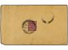 ✉ ZANZIBAR. Sg. D21. 1933. Underpaid cover from INDIA franke