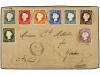 ✉ GAMBIA. Sg. 21/35. 1897. BATHURST to SWITZERLAND. Complete