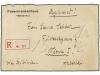 ✉ CHINA. 1926. TSINGTAU to AUSTRIA. Registered envelope with