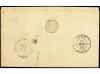 ✉ ESPAÑA. 1856. TORREDEMBARRA (Tarragona) a PARIS. Fechador 