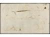 ✉ ESPAÑA: PREFILATELIA. (1845 ca.). FRONTAL. LAZARETO DE SAN