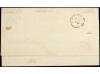 ✉ ESPAÑA. Ed. 63. 1864. BILBAO a PAMPLONA. 2 cuartos azul, t