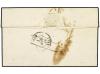 ✉ ESPAÑA: PREFILATELIA. 1848. MOLINA a FRANCIA. Fechador de 