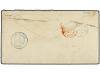 ✉ FRANCIA. 1874 (Jan 9). Cover from Boulogne via Brindisi to