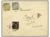 ✉ TAHITI. Ce. 18+20. 1894 (Sept. 6). Newspaper wrapper maile