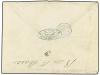 ✉ LEVANTE: CORREO FRANCES. 1873. Cover franked with five Fra