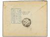 ✉ COLOMBIA. 1927. SCADTA. BARCELONA a MANIZALES. Circulada c