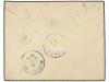 ✉ TUNEZ. 1898. SFAX to MUNICH (Germany). 10 cts. and 40 cts.