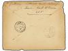 ✉ CONGO BELGA. 1918 (August). ZEMIO (French Equatorial and B