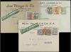 ✉ GRAN BRETAÑA. 1924-28. SCADTA. Five covers sent from Colom