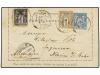 ✉ FRANCIA. 1900. PARÍS to GERMANY. Postal stationary card of